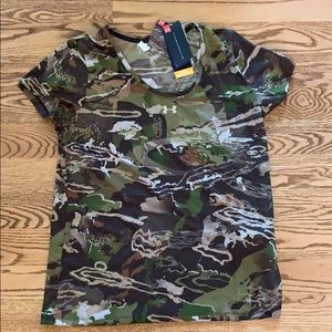 Under Armour Forest Camo Threadborne Top
